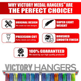 Race Bib Holder + Medal Hanger Display Rack V2-Victory Hangers®