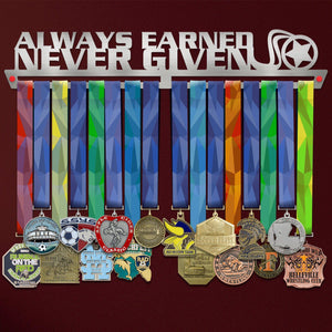 Suport Medaii Always Earned Never Given-Victory Hangers®