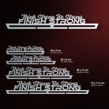 Suport Medaii Think Strong Be Strong Finish Strong-Victory Hangers®