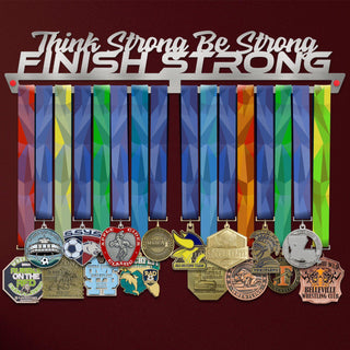 Suport Medaii Think Strong Be Strong Finish Strong-Victory Hangers®