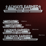 Suport Medalii Always Earned Never Given MASCULIN-Victory Hangers®
