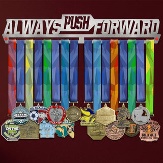 Suport Medalii Always Push Forward-Victory Hangers®