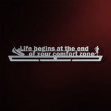 Suport Medalii Life Begins At The End Of Your Comfort Zone-Victory Hangers®
