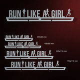Suport Medalii Run Like A Girl-Victory Hangers®