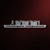 Suport Medalii She Believed She Could, So She Did!-Victory Hangers®