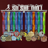 Suport Medalii She Believed She Could, So She Did!-Victory Hangers®