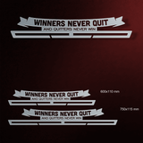 Suport Medalii Winners Never Quit-Victory Hangers®