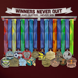 Suport Medalii Winners Never Quit-Victory Hangers®