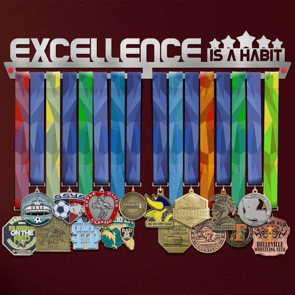 Suport Medalii Excellence Is A Habit-Victory Hangers®