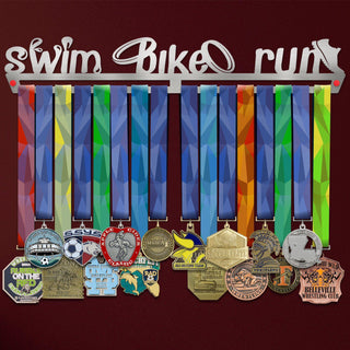 Suport Medalii Swim Bike Run Triatlon-Victory Hangers®